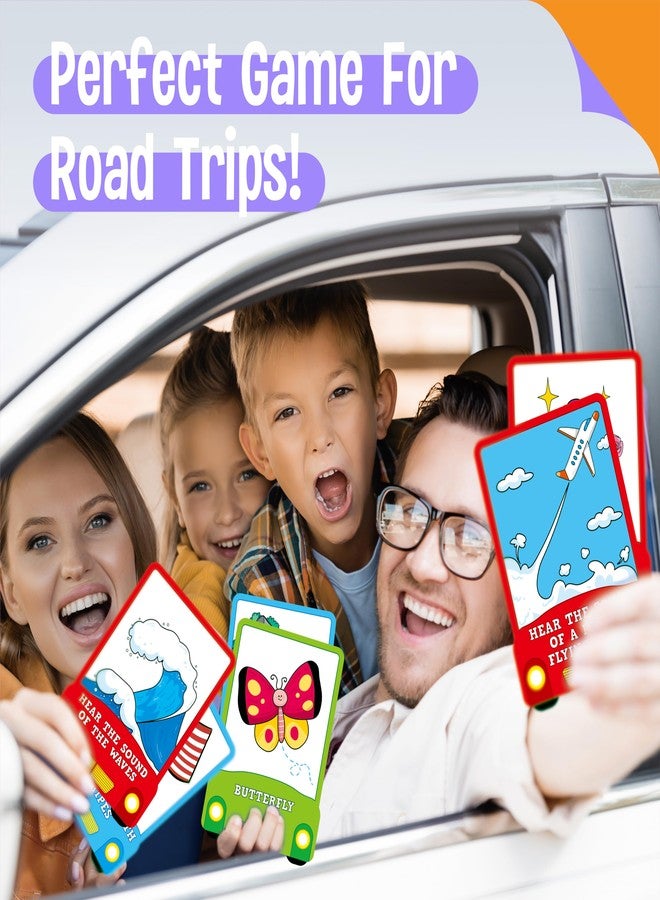 SpriteGru 50PCS Travel Scavenger Hunt Card Game, Road Trip Car Games Fun Eye Find & Seek Card Game Funny Activity for Activities for Family Vacations, Road Trips and Car Rides, Ages 4 and Up - Image 4